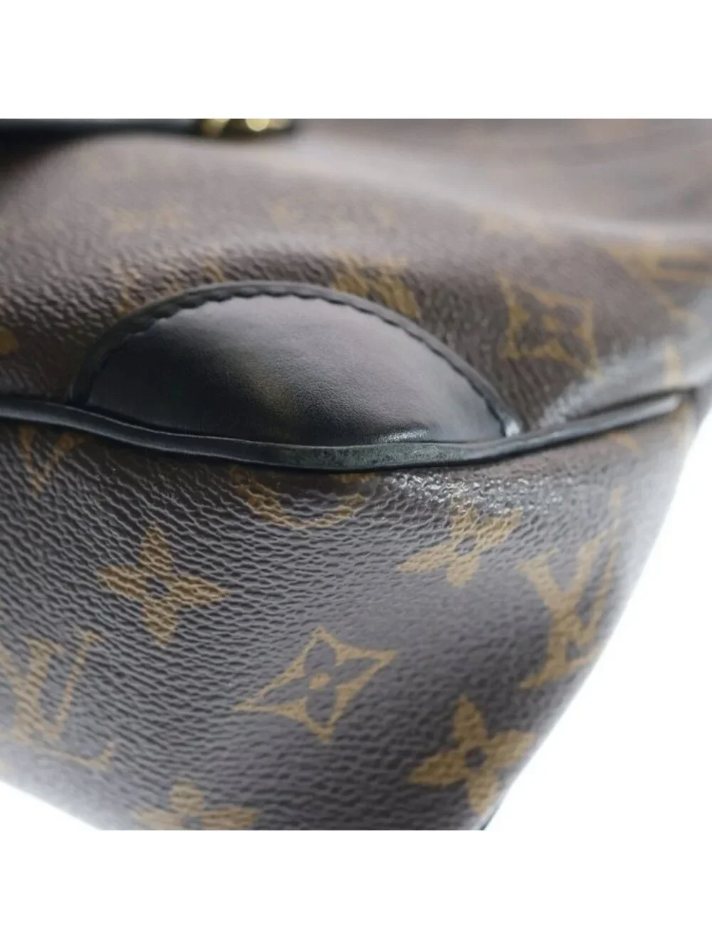 Louis Vuitton Odeon NM PM Shoulder Back Monogram Leather Brown
